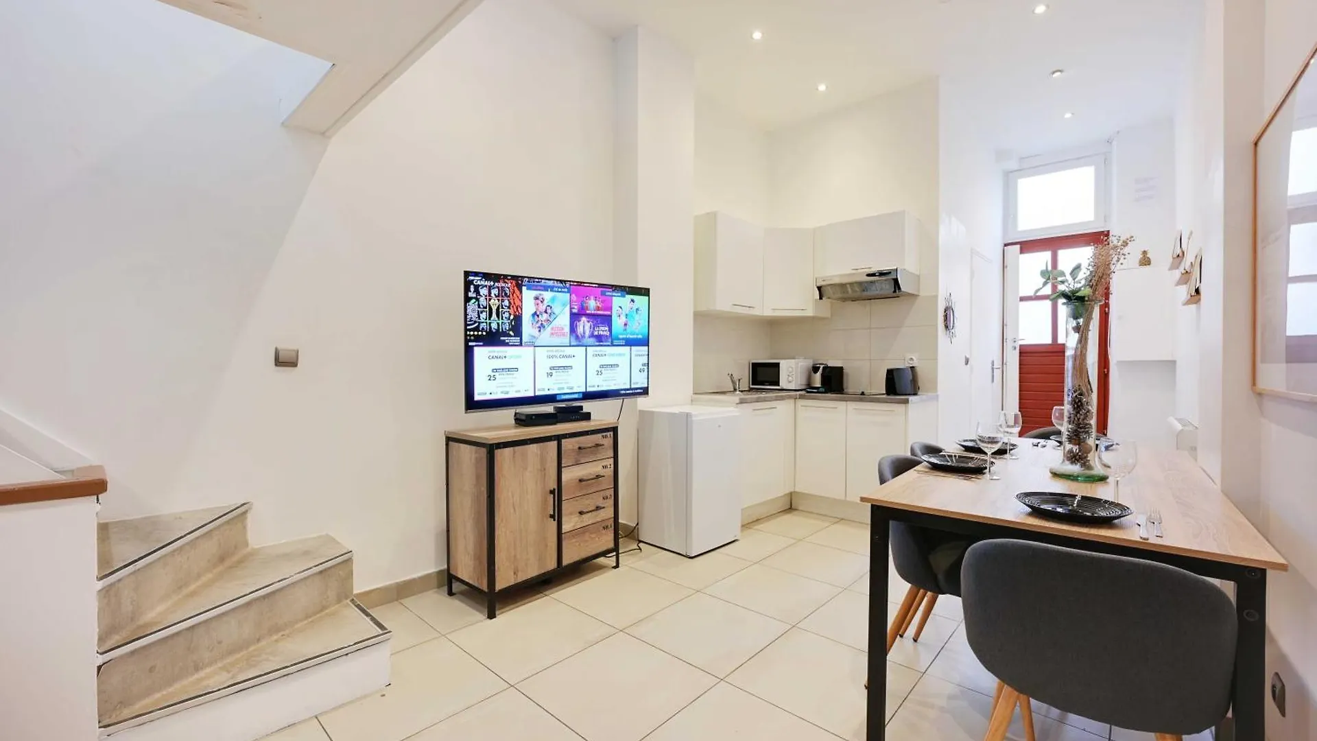 Apartment Charming -1br - 4p - Gare District Paris